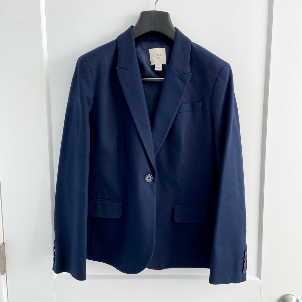 J.Crew Navy Blazer Size 12